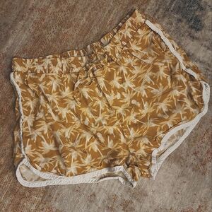 Mossimo Supply Co. Pull-On Palm Tree Print Shorts